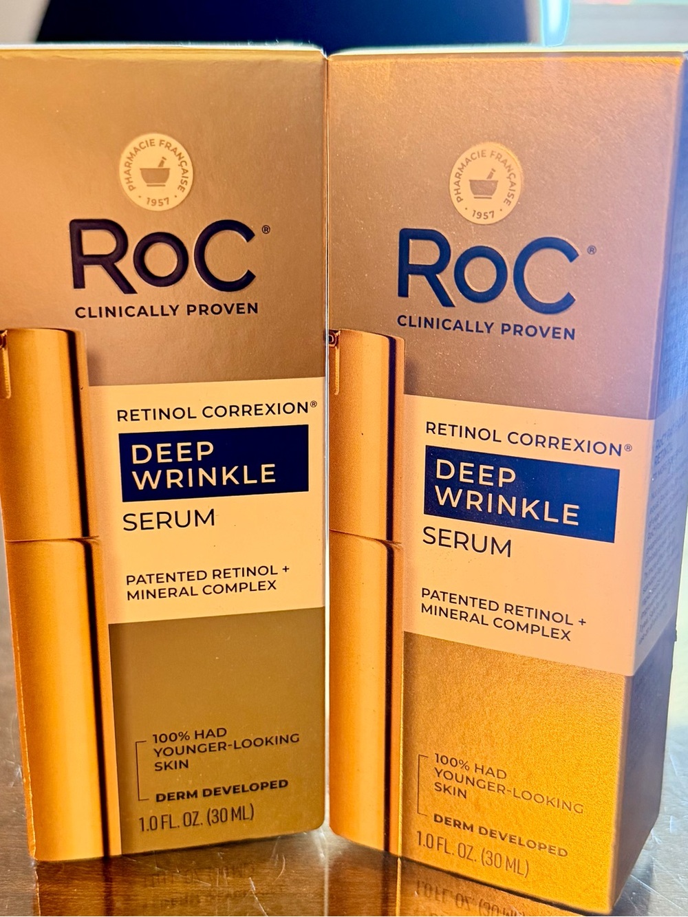 RoC Deep Wrinkle Retinol Correxion Serum - Gold
